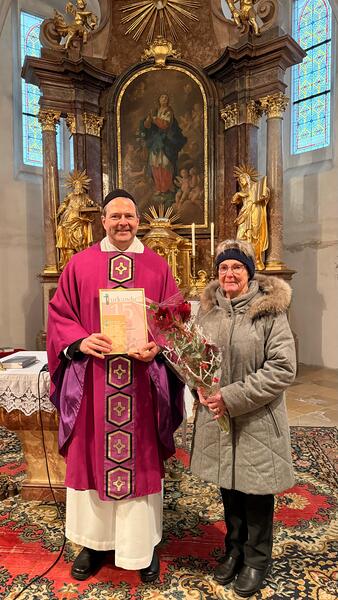 Abschied Mesnerin Frau Parsch