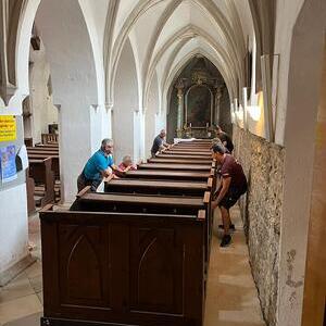 Renovierung Kirche August 2025