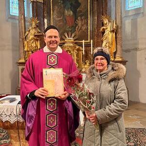 Abschied Mesnerin Frau Parsch