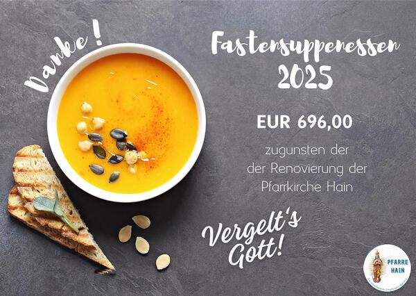 Fastensuppenessen 2025