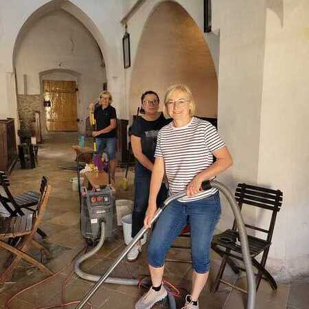Renovierung Kirche August 2025